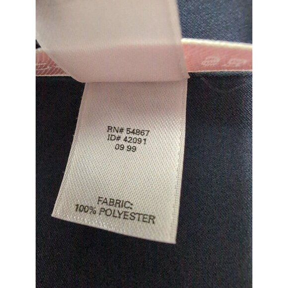 Victorias Secret Short Satin Robe Womens‎ OS Blue Long Sleeve Tie Front Pockets - Picture 8 of 10